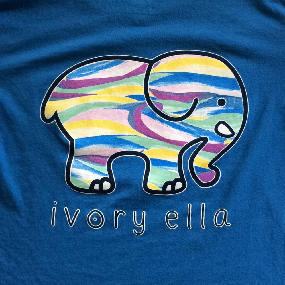 Brand new Ivory Ella tee in original plastic.